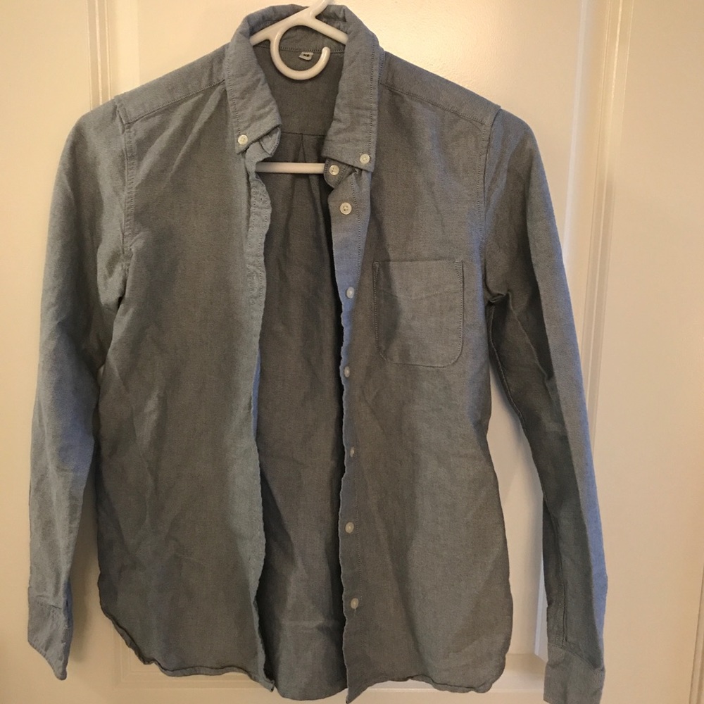 Women’s button down shirt blue size S